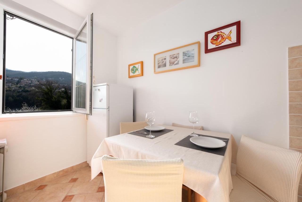 Cozy Apartment Bosnjak Near Opatija, With Sea View Terrace, Air Condition, Free Private Parking Ičići エクステリア 写真