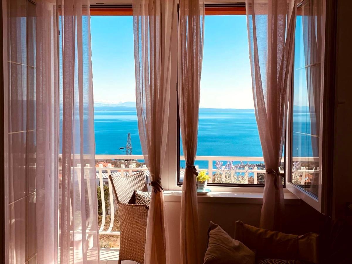 Cozy Apartment Bosnjak Near Opatija, With Sea View Terrace, Air Condition, Free Private Parking Ičići エクステリア 写真