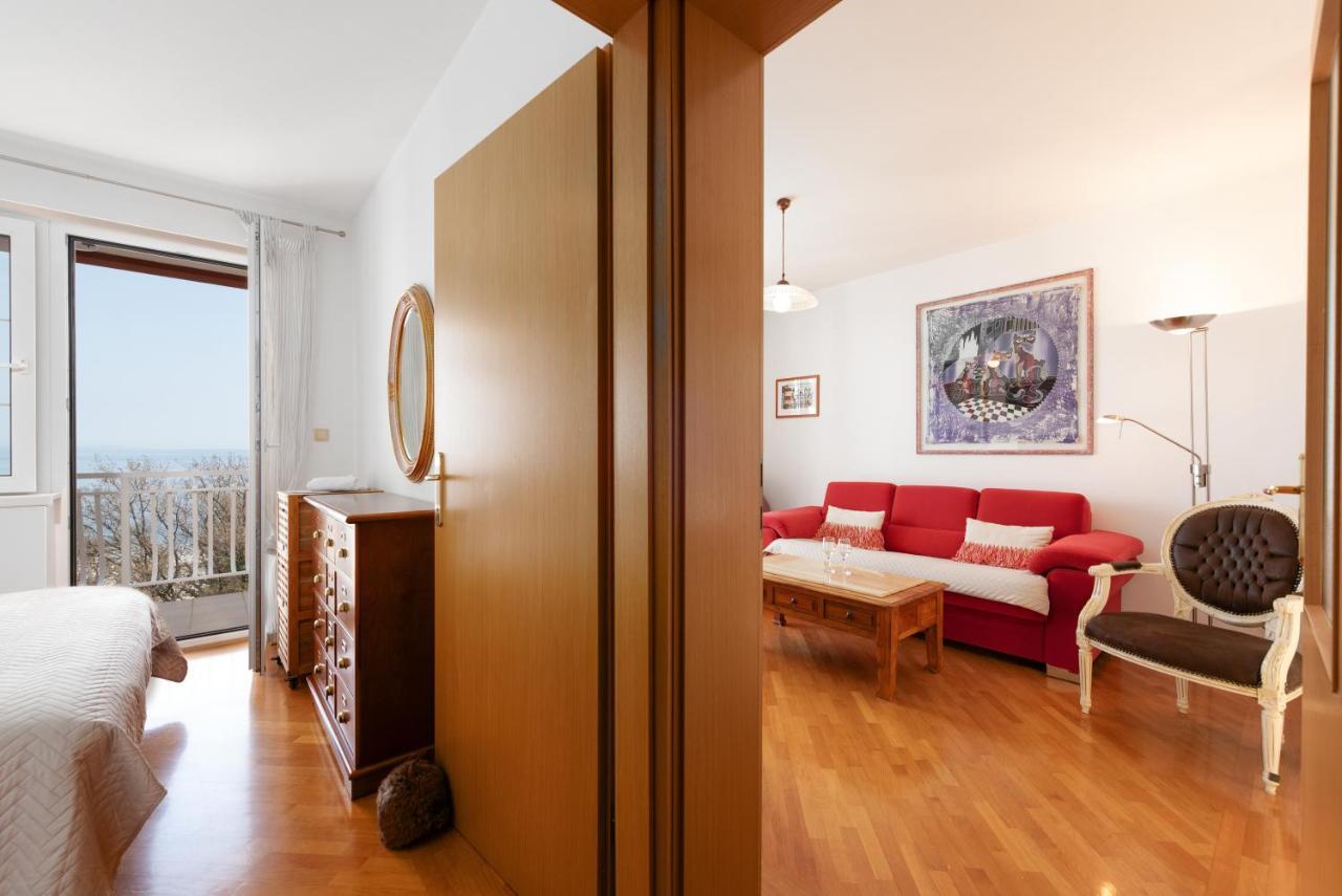 Cozy Apartment Bosnjak Near Opatija, With Sea View Terrace, Air Condition, Free Private Parking Ičići エクステリア 写真