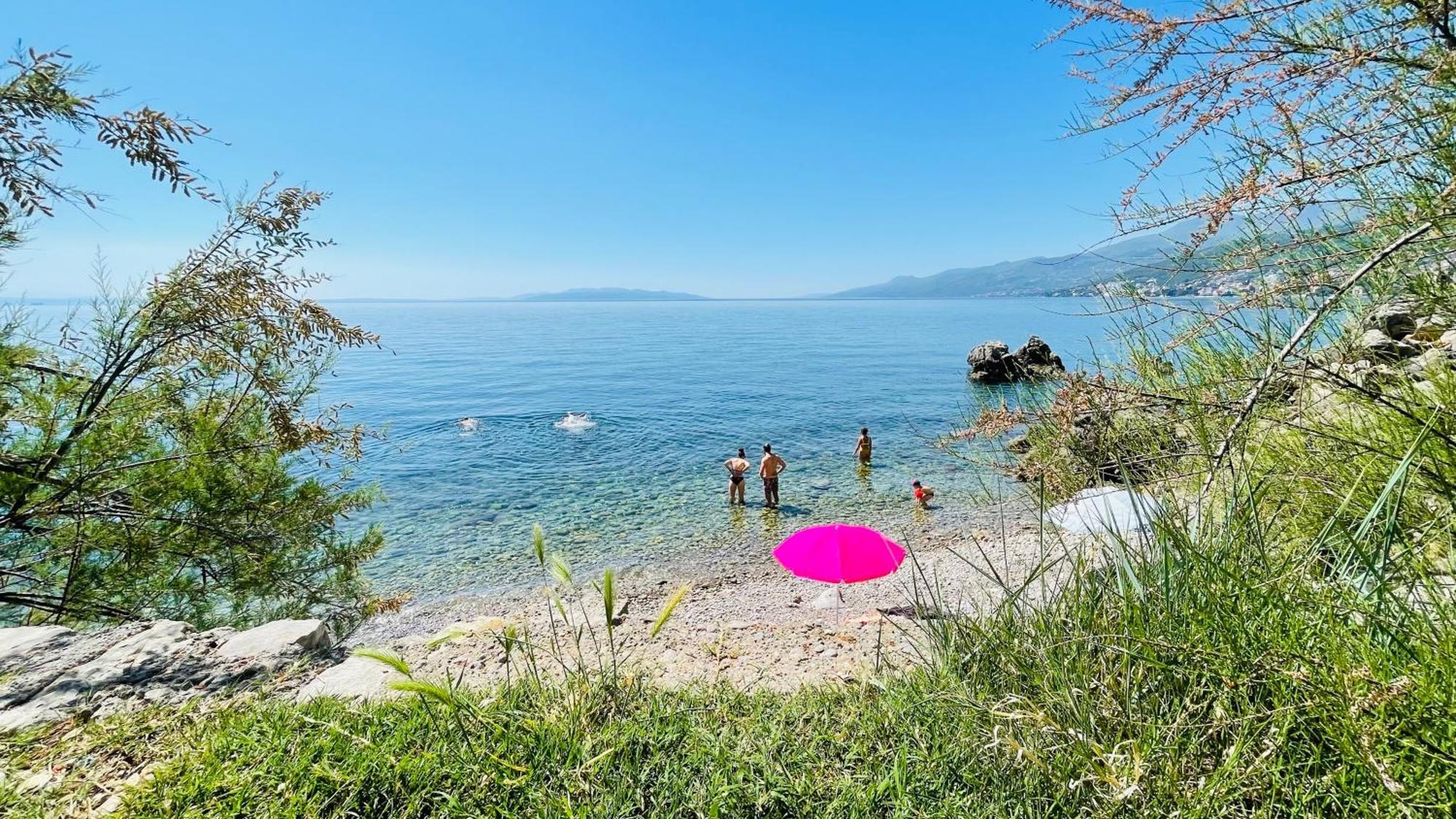 Cozy Apartment Bosnjak Near Opatija, With Sea View Terrace, Air Condition, Free Private Parking Ičići エクステリア 写真